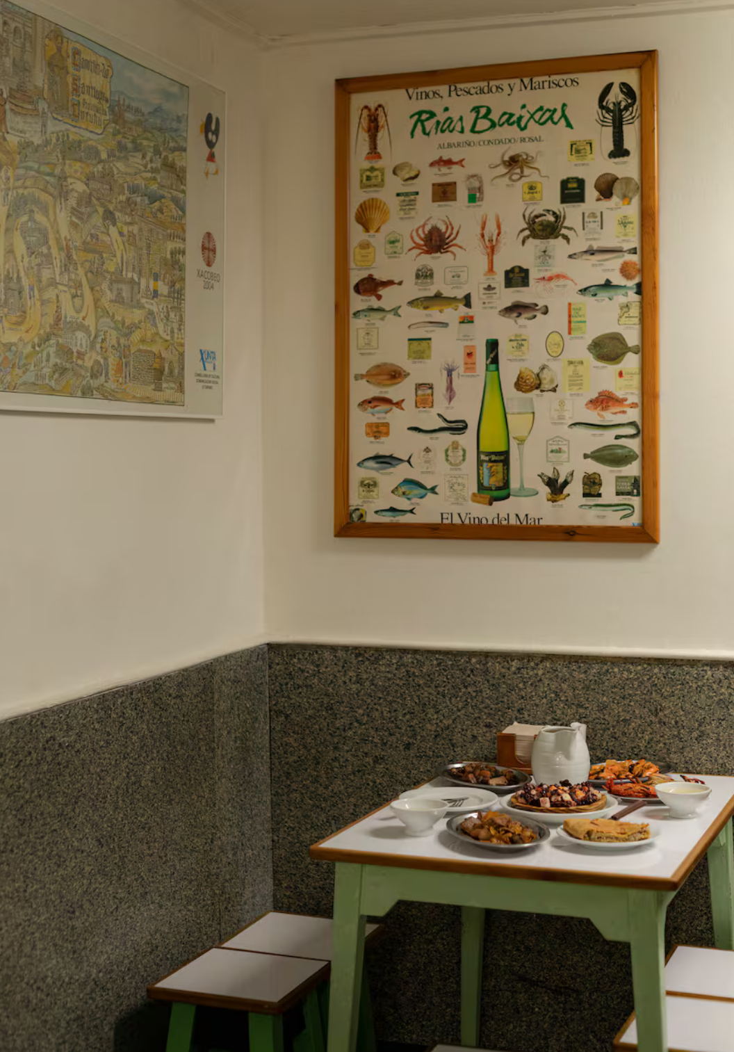 Interior de la taberna