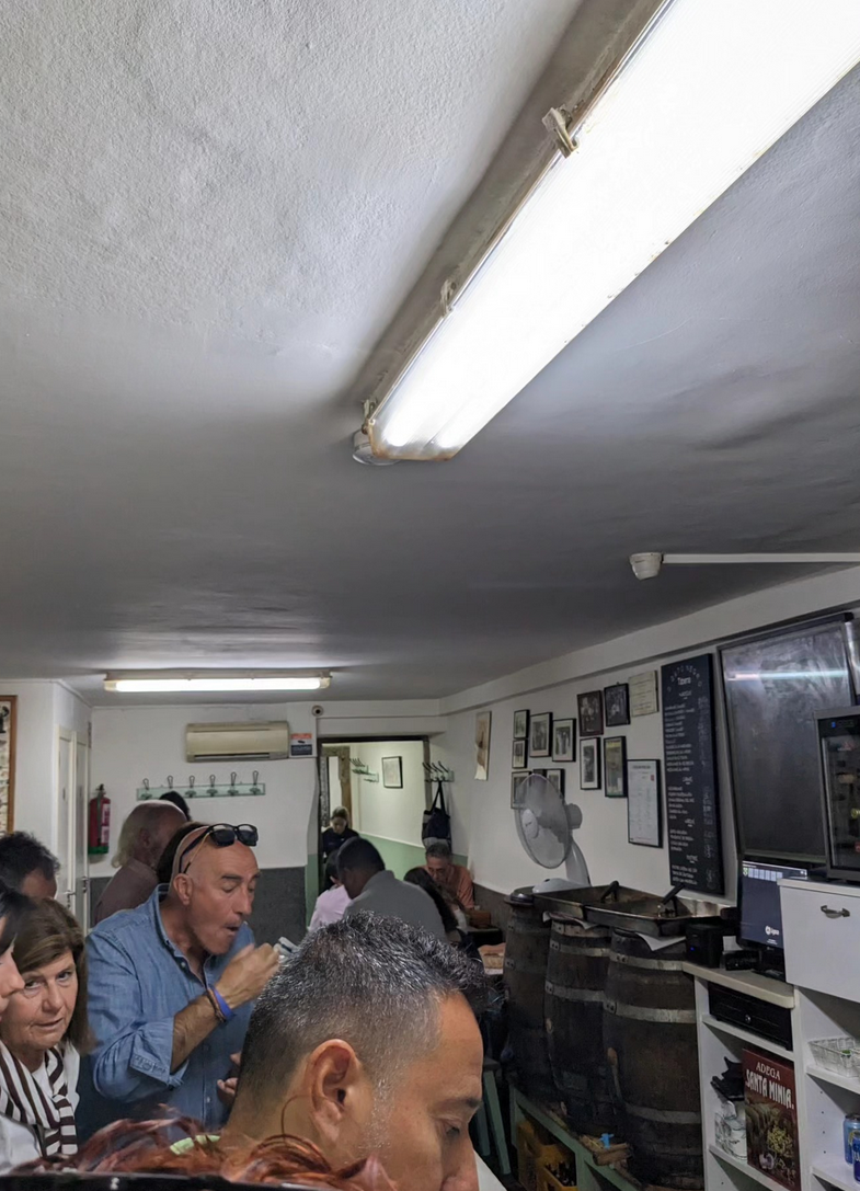 Interior de O Gato Negro